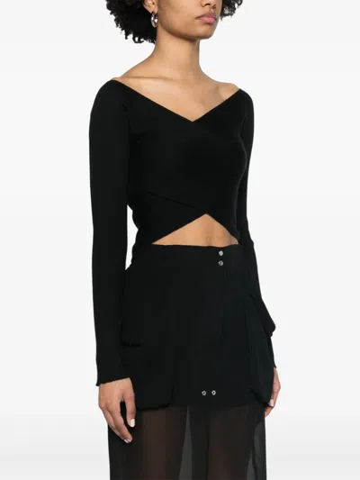 Le Kasha Cashmere Top In Schwarz