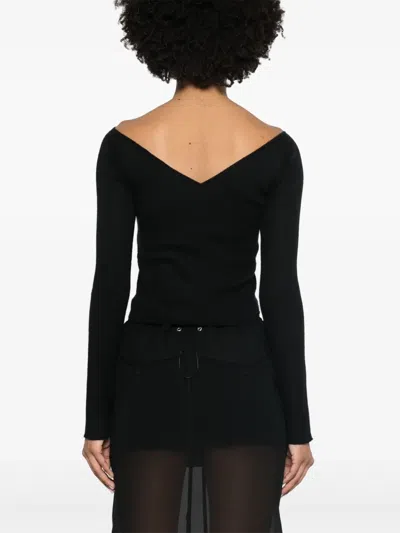 Le Kasha Cashmere Top In Schwarz