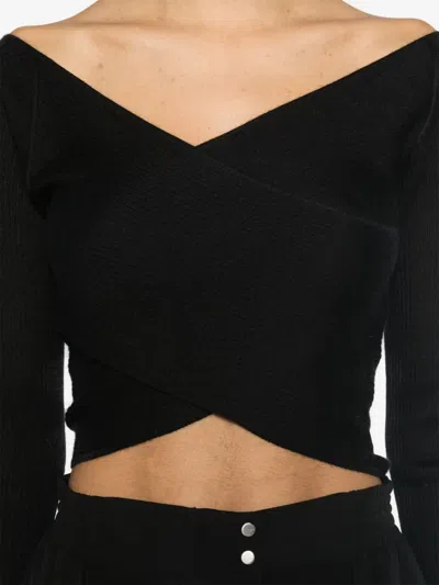Le Kasha Cashmere Top In Schwarz