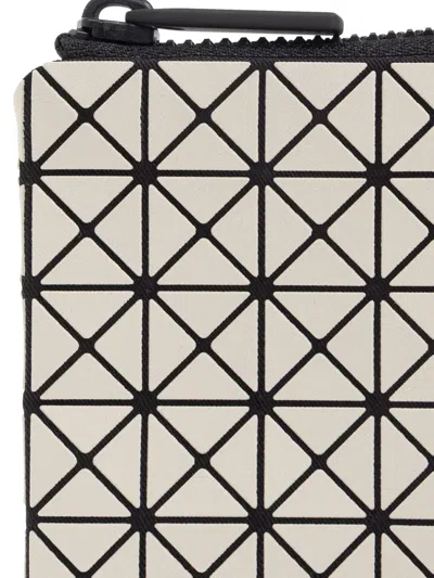 Bao Bao Issey Miyake Geometric Panelled Wallet With Light Accents In Gray