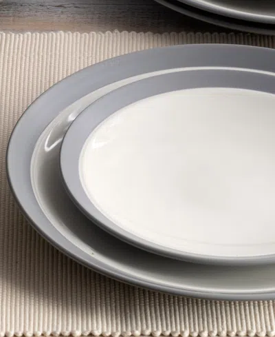 Noritake Colorwave Curve 16 Pc. Dinnerware Set, Service For 4 In Slate