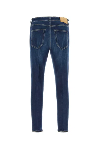 Pt Torino Stitched Denim Trousers Belt Loops