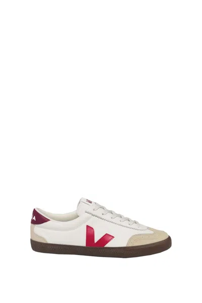 Veja Volley Sneakers With Inserts In White