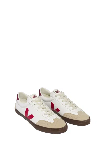 Veja Volley Sneakers With Inserts In White