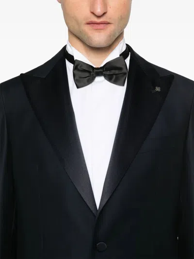 Tagliatore Wool Suit In Blue