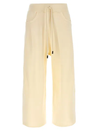 R13 Live Cut Joggers In White