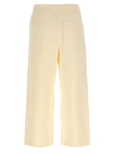 R13 Live Cut Joggers In White