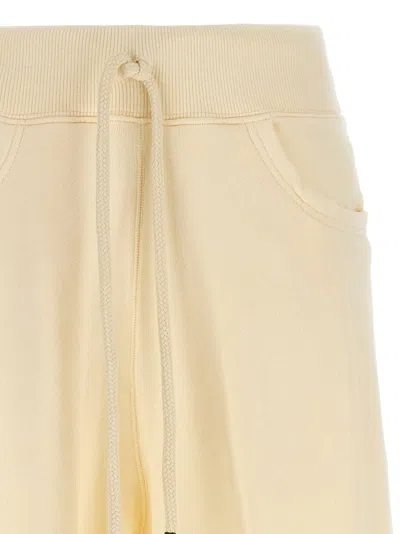 R13 Live Cut Joggers In White