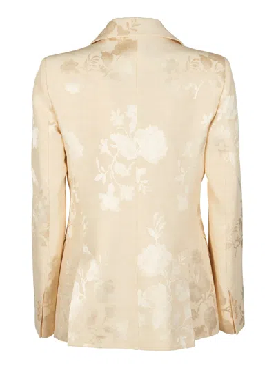 P.a.r.o.s.h Single-buttoned Blazer In Bianco