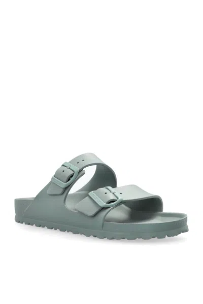 Birkenstock Womens Arizona Double-strap Eva Sandals Pure Sage Eva In Pure Sage