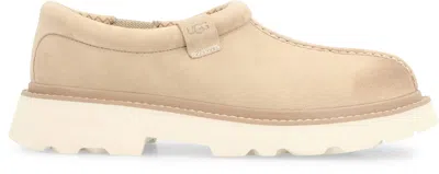 Ugg Suede Lace-up Chunky Sole Shoes In Brown
