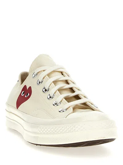 Comme Des Garçons Comme Des Garcons Chuck Taylor Low Top Sneakers In Beige