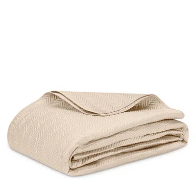 Matouk Netto Quilted Coverlet, Full/queen In Dune