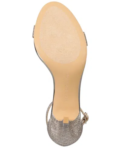 Bandolino Women's Madia Stiletto Sandals In Gold,silver Glam