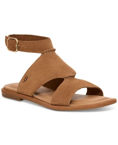 Ugg Women's Delray Sandals In Chestnut