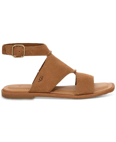 Ugg Women's Delray Sandals In Chestnut