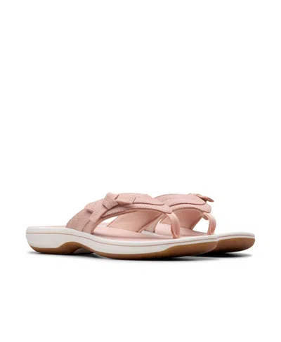 Clarks Breeze Dalia In Pink Synthetic In Multi
