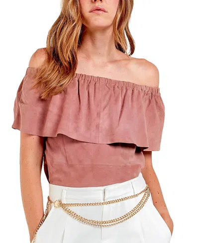 As By Df Cape Horn Top In Moody Blush