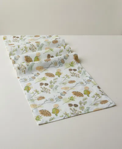 Tableau Woodland Table Runner, 72" X 14" In Multi