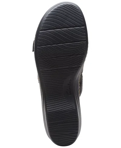 Clarks Merliah Karli In Black Leather In Black Leather