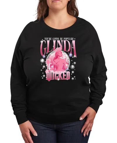 Hybrid Apparel Plus Size Wicked Glinda Graphic Pullover T-shirt In ...