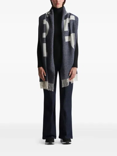 Fusalp Oversize Scarf Scarf In Blue