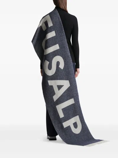 Fusalp Oversize Scarf Scarf In Blue