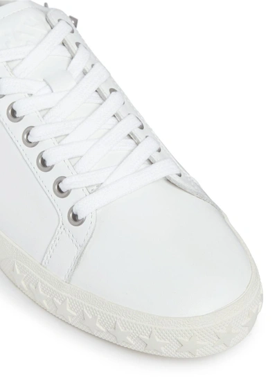 Shop Ash 'dazed' Star Stud Calfskin Leather Sneakers