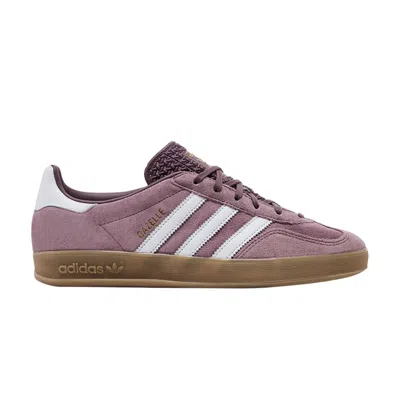 Pre-owned Adidas Originals Wmns Gazelle Indoor 'shadow Fig Gum' In Purple