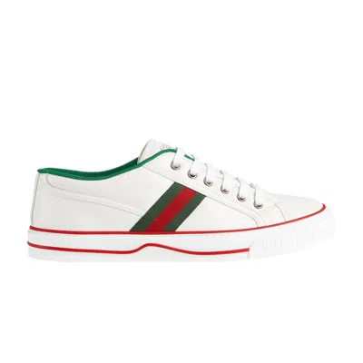 Pre-owned Gucci Tennis 1977 'white Green Red'