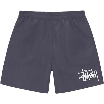 Pre-owned Stussy Big Basic Water Short 'grey'