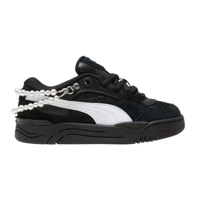 Pre-owned Puma Wmns 180 'black White Pearls'