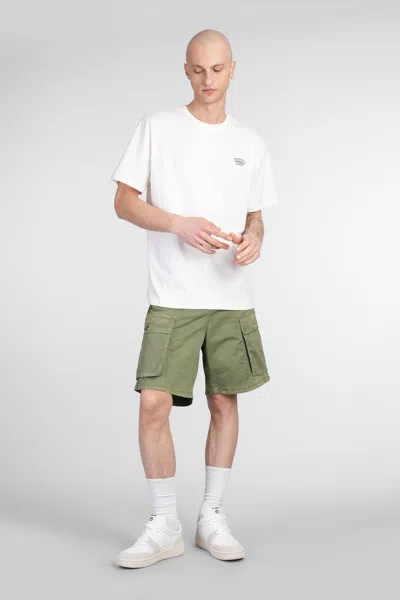 Barrow Shorts In Green Cotton In Green