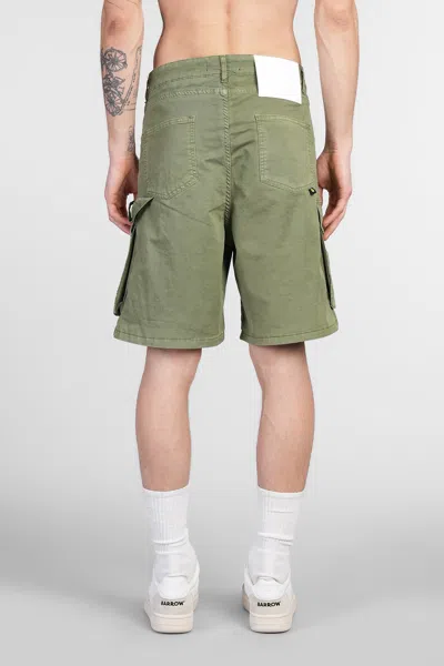 Barrow Shorts In Green Cotton In Green