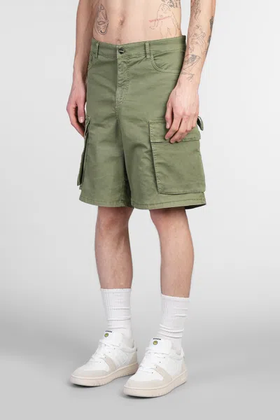 Barrow Shorts In Green Cotton In Green