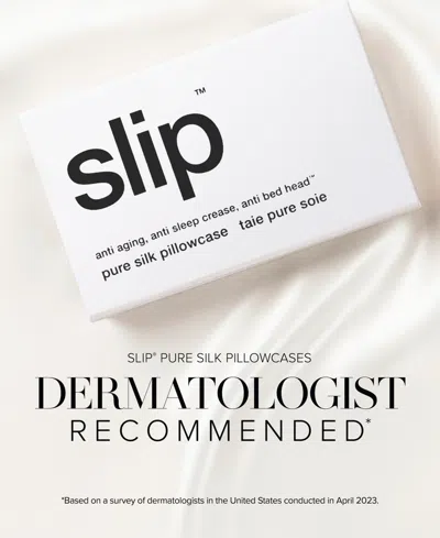 Slip Pure Silk Queen Pillowcase With Scalloped Edge In Turquoise