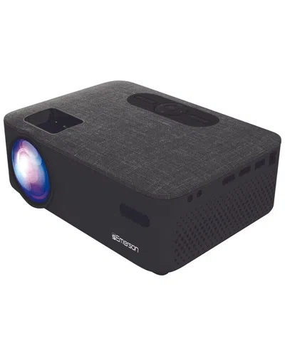 Emerson Portable Projector With Portable Screen & Carry Case