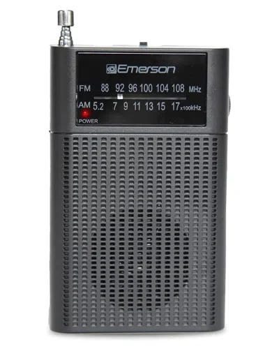 Emerson Portable Am/fm Radio With Built-in Speaker