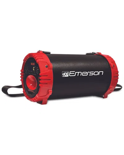 Emerson Portable Bluetooth Speaker With Led Lighting & Carrying Strap