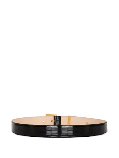 Balmain Leather Belt In Black