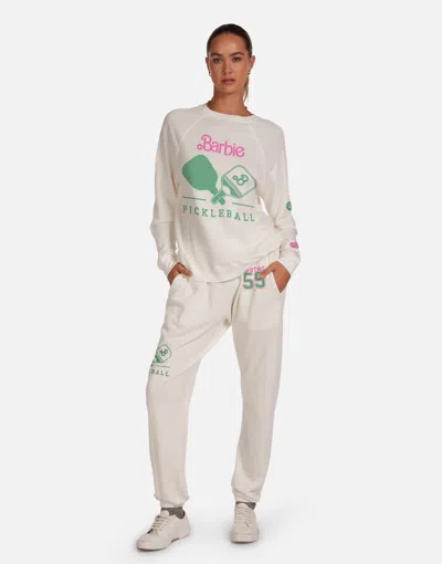 Lauren Moshi Anela Barbie™️pickleball In Milk