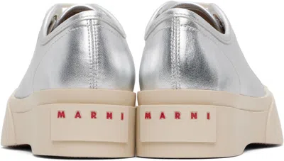 Marni Sneakers In Silver