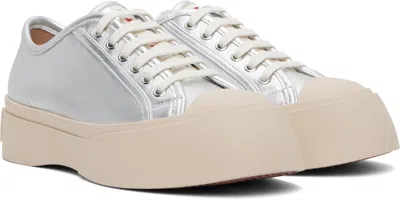 Marni Sneakers In Silver
