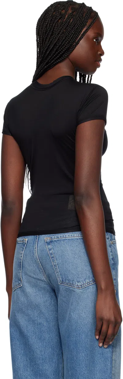 Cdlp Black Lightweight T-shirt In Black