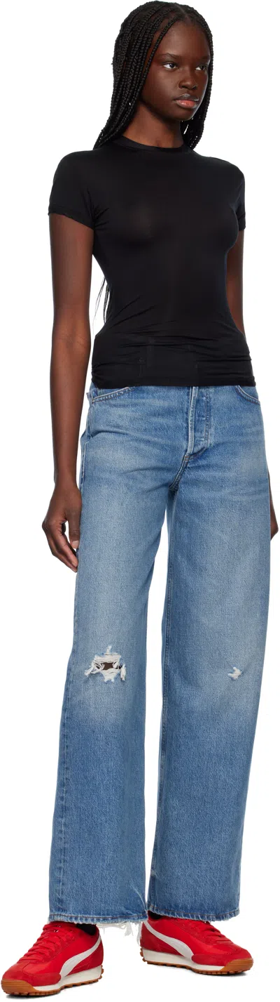 Cdlp Black Lightweight T-shirt In Black