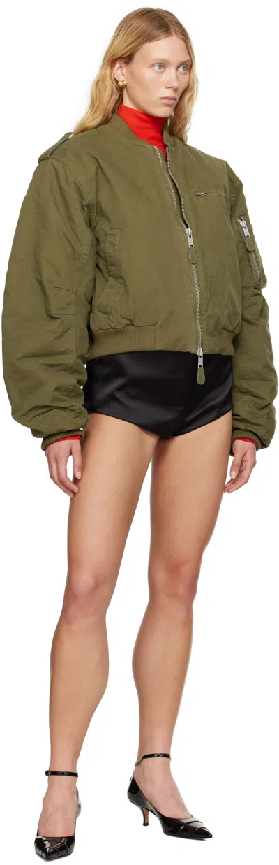 Entire Studios Taupe Puppy Shorts In Unique Color