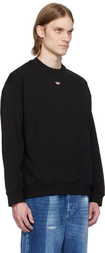 Diesel S-boxt-d Sweatshirt In Black