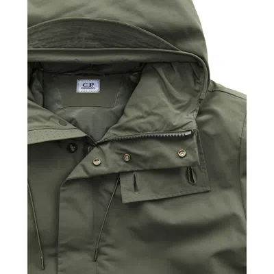 C.P. COMPANY C.P. COMPANY GREEN POLYESTER MEN'S JACKET 