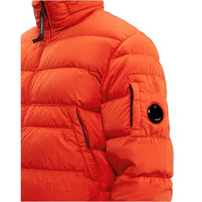 C.p. Company Orange Nylon Jacket In Orange