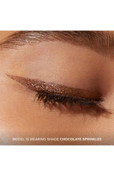 Too Faced Quickie Queen Sparkling Eye Shadow Stick In Chocolate Sprinkles